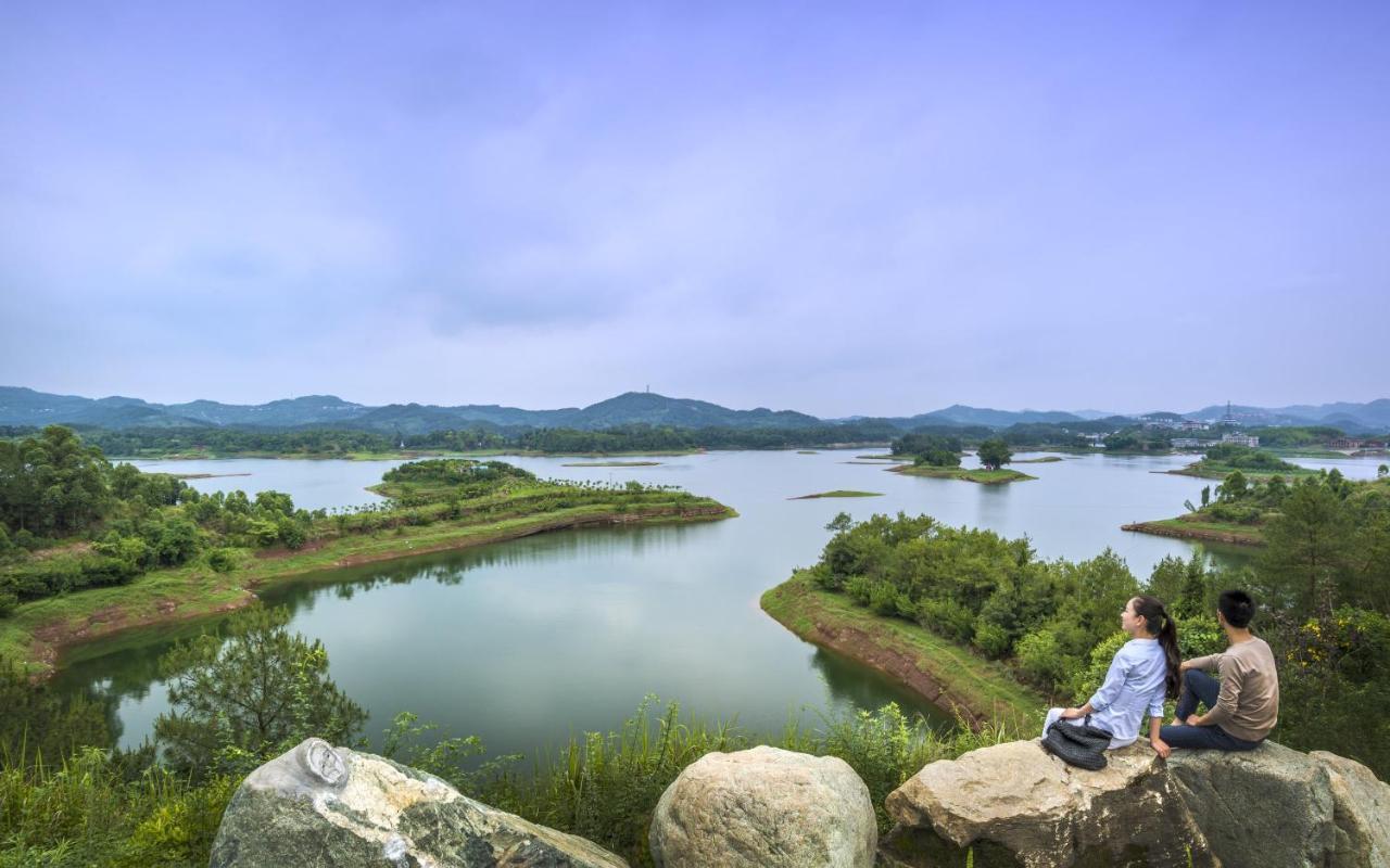Intercontinental Heilong Lake, An Ihg Hotel Meishan  Ngoại thất bức ảnh