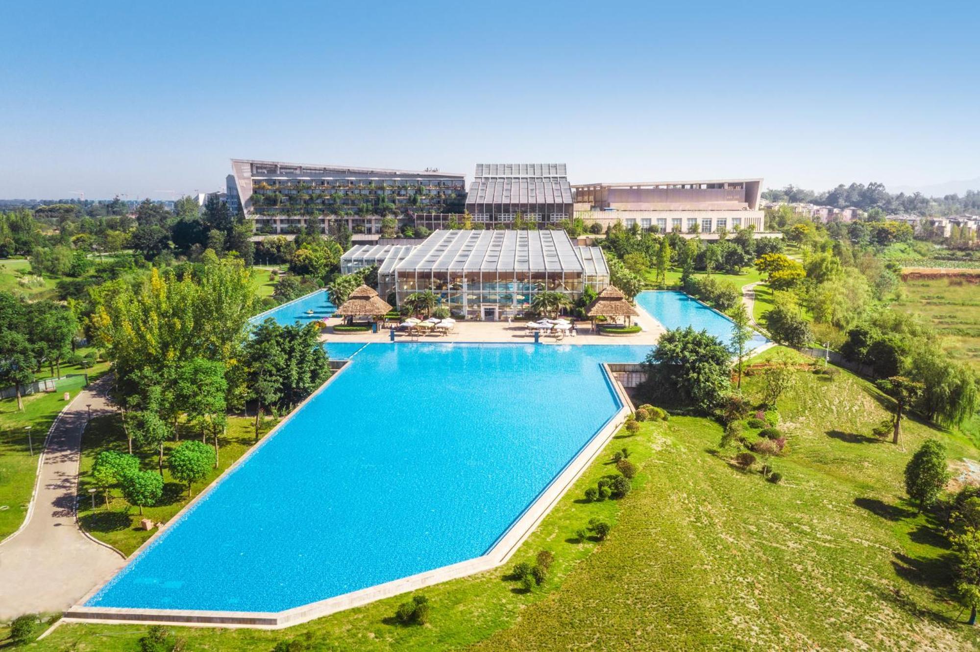 Intercontinental Heilong Lake, An Ihg Hotel Meishan  Ngoại thất bức ảnh